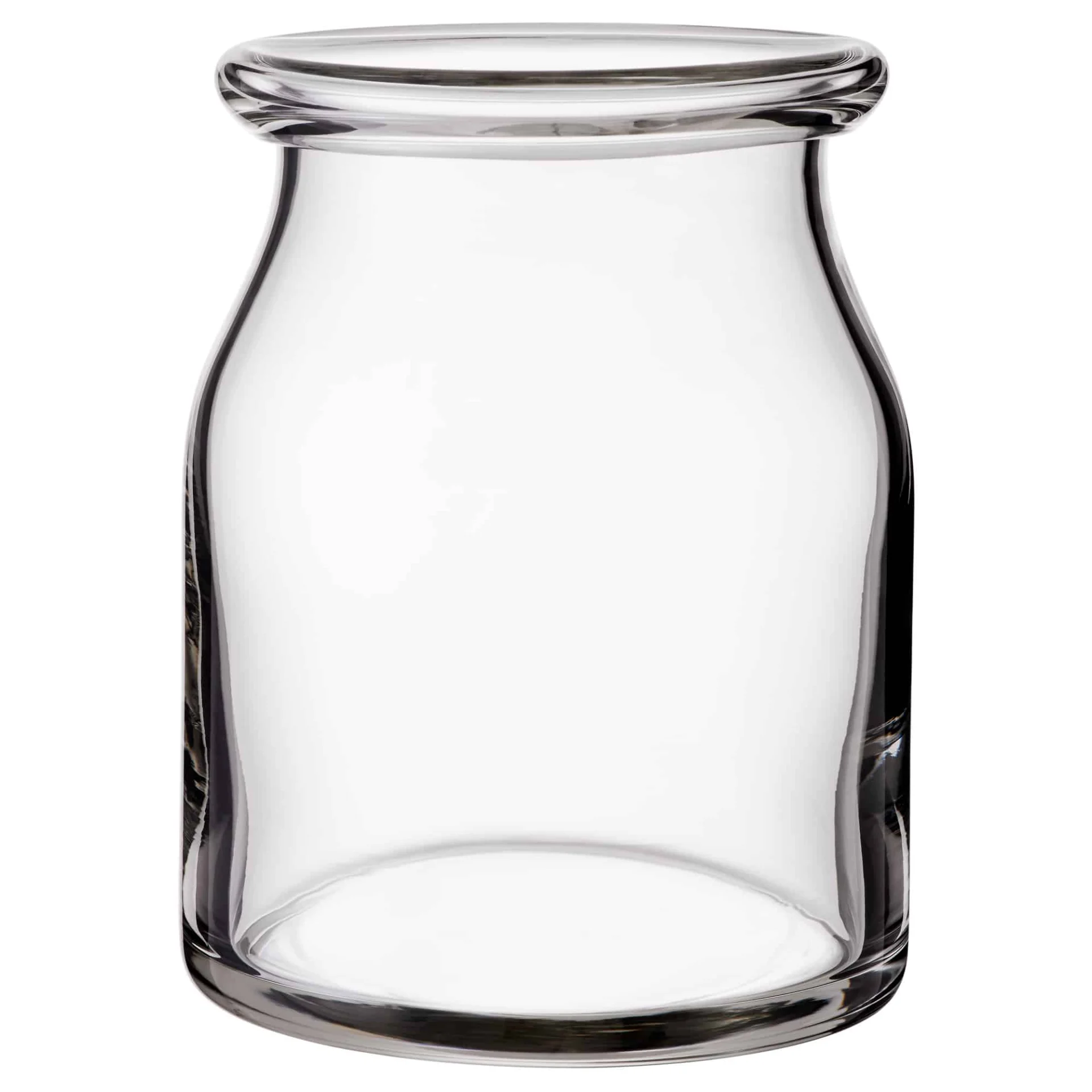 Vase, 18 cm, clear glass