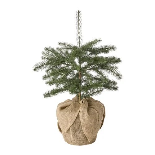 Artificial Christmas Tree Potted Plant