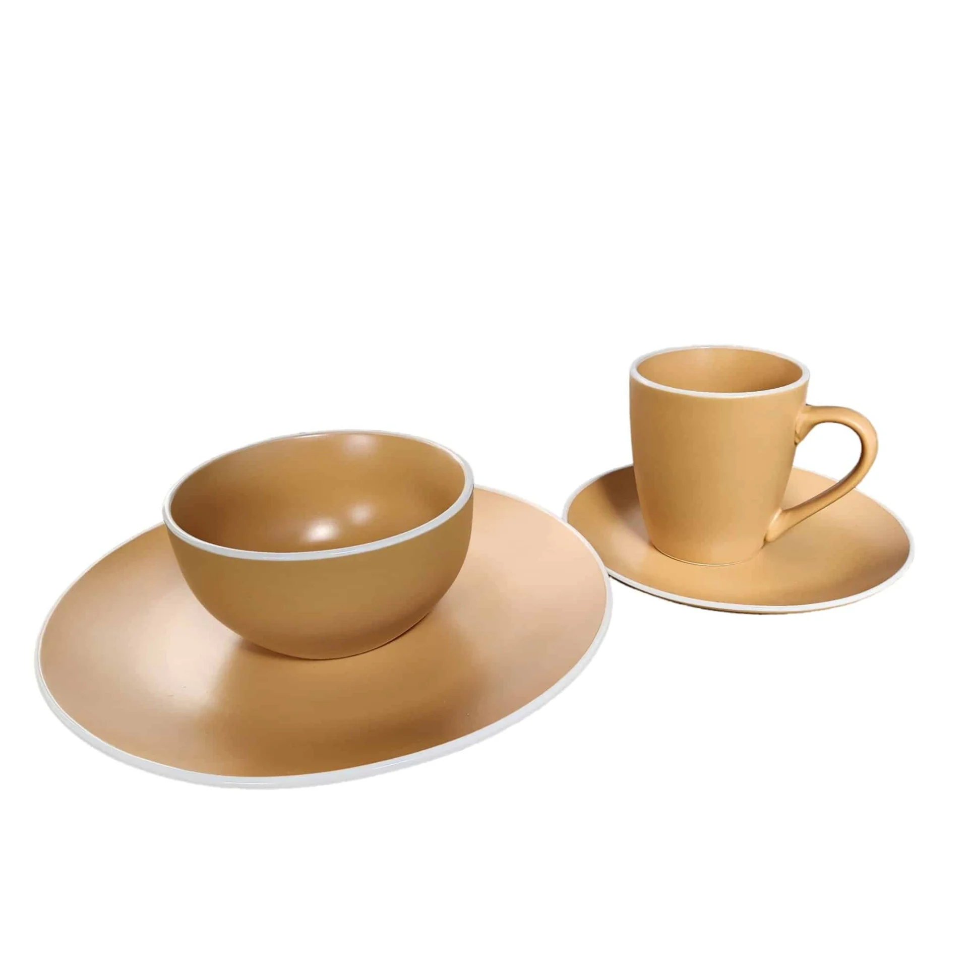 16 Piece Round Kitchen Dishes - Image 3