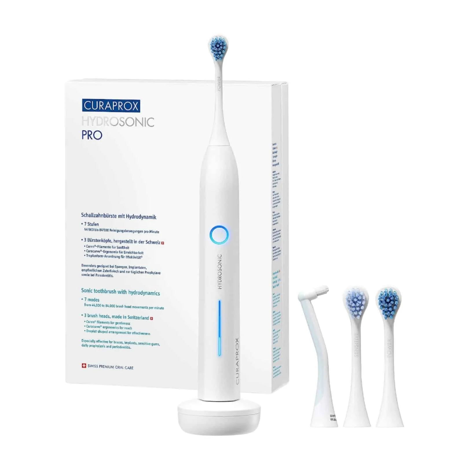 Curaprox Hydrosonic Pro Electric Toothbrush White Item