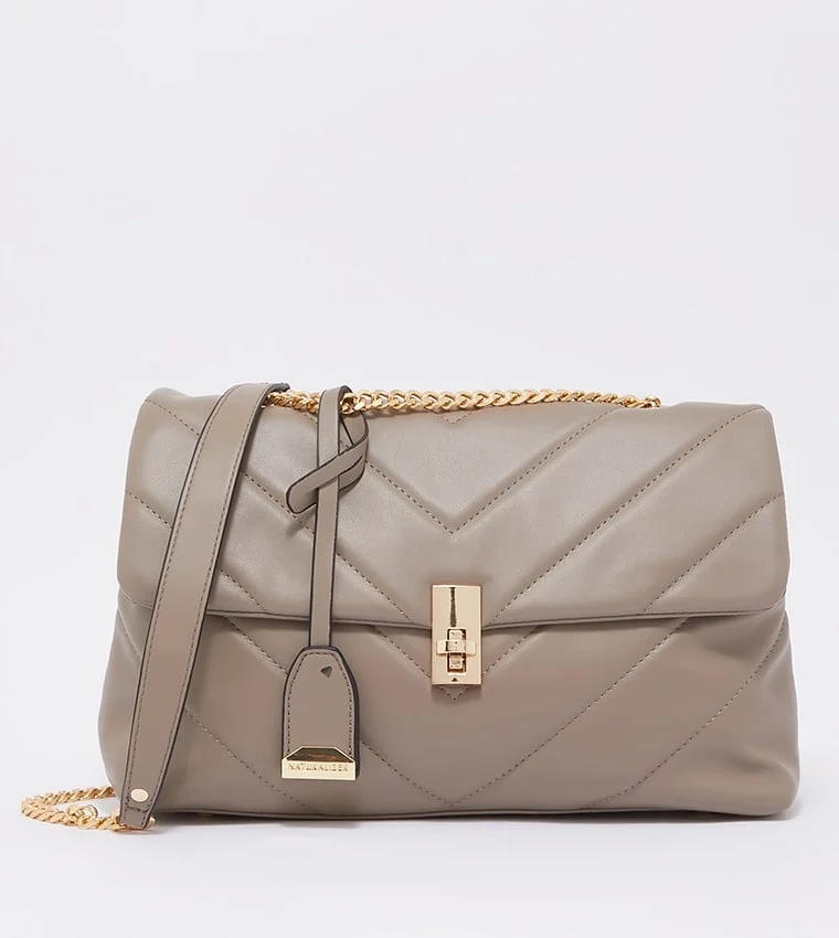 Naturalizer DINKIEDORRIEL Logo Embossed Shoulder Bag