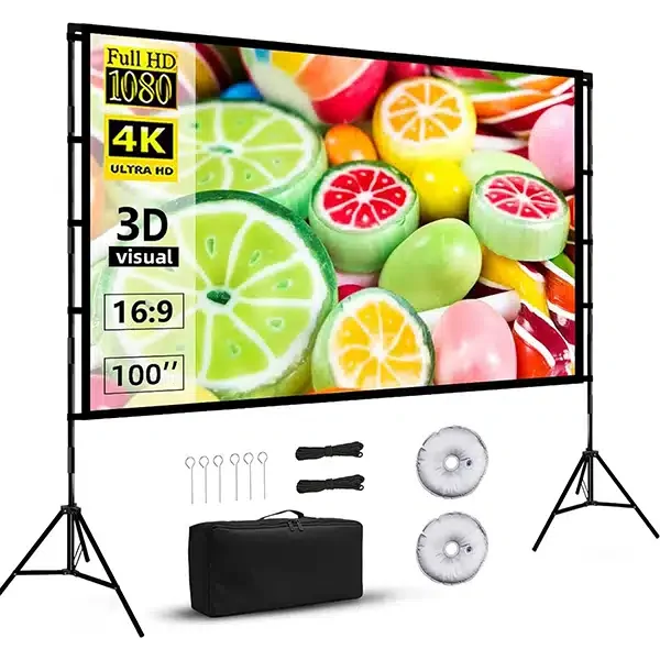 Projector Screen with Stand