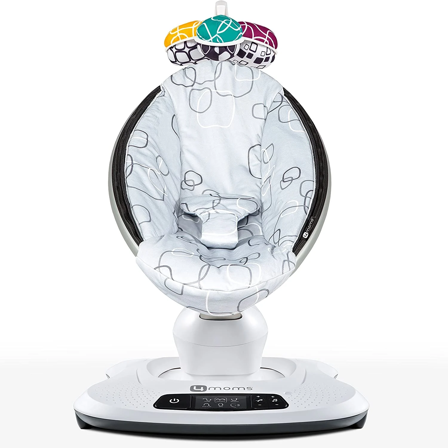 4Moms Mamaroo 4.0 Silver Plush Rocker/Bouncer
