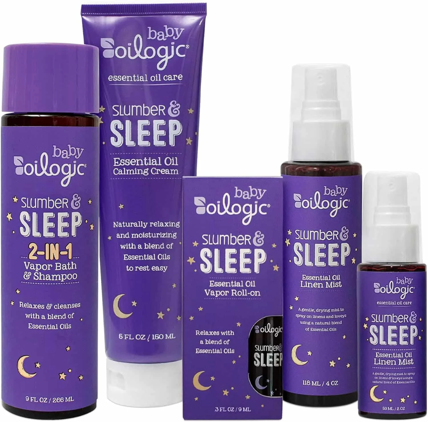 Oilogic Slumber & Sleep Baby Bath Essentials