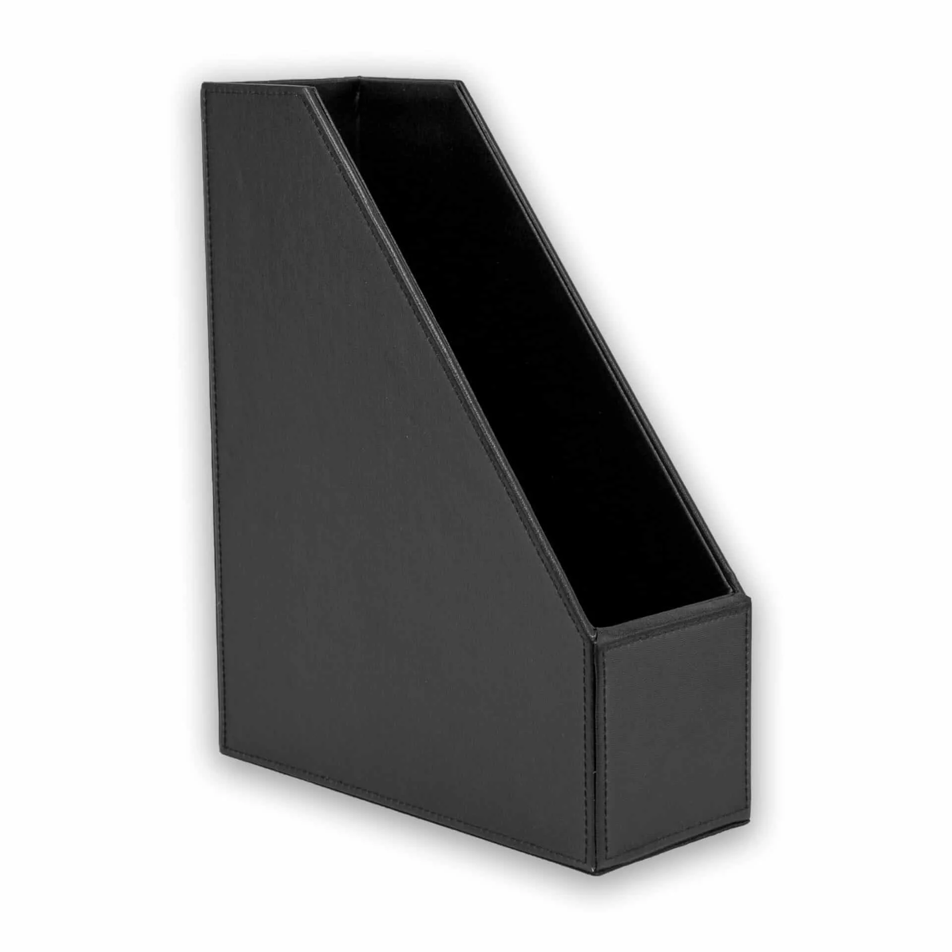 Leather Magazine Rack