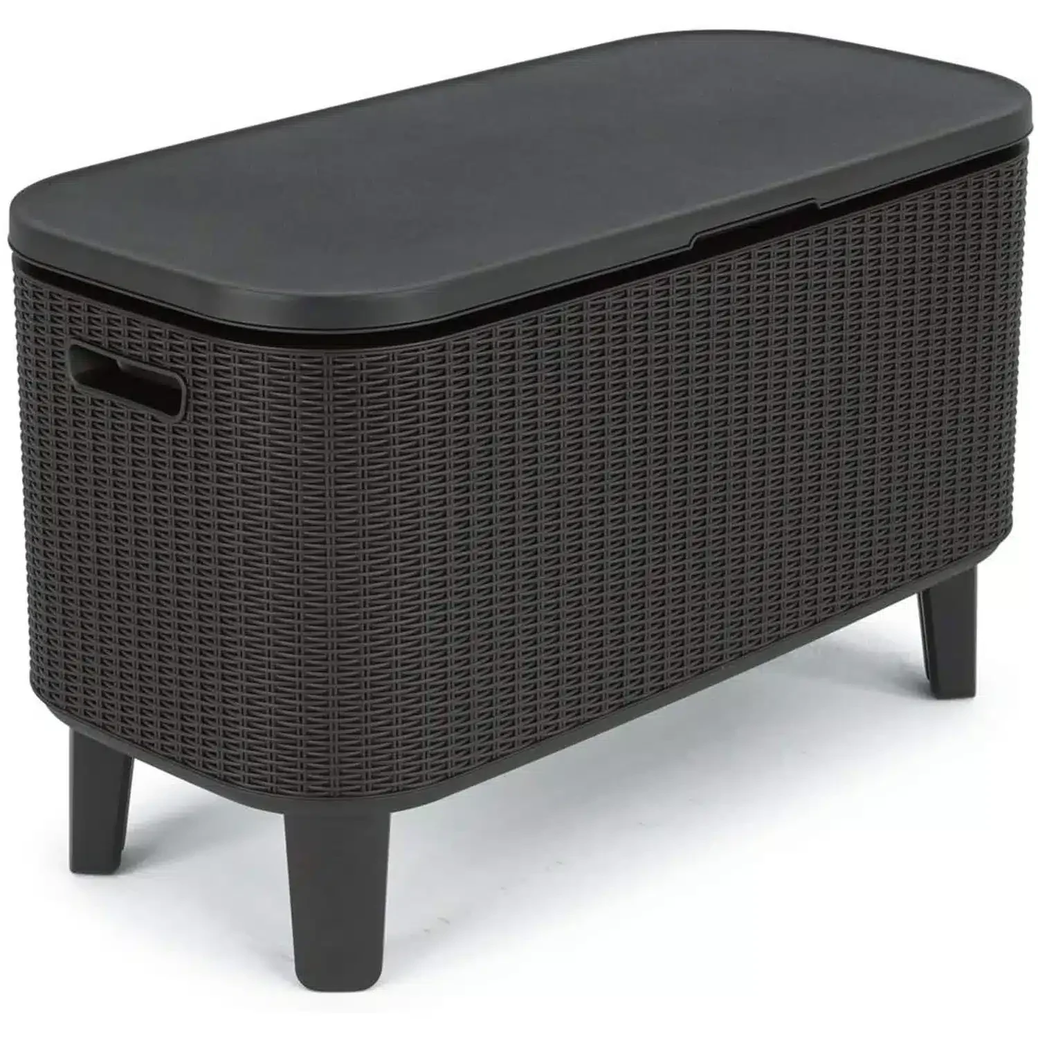 Keter Garden Bar 2 in1 Table Cooling Container Bevy Rattan 4.webp
