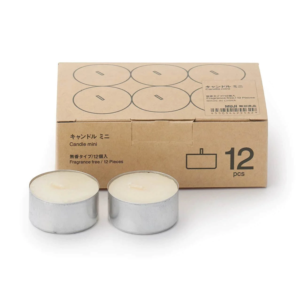 MUJI Tealight Candles mini Fragrance
